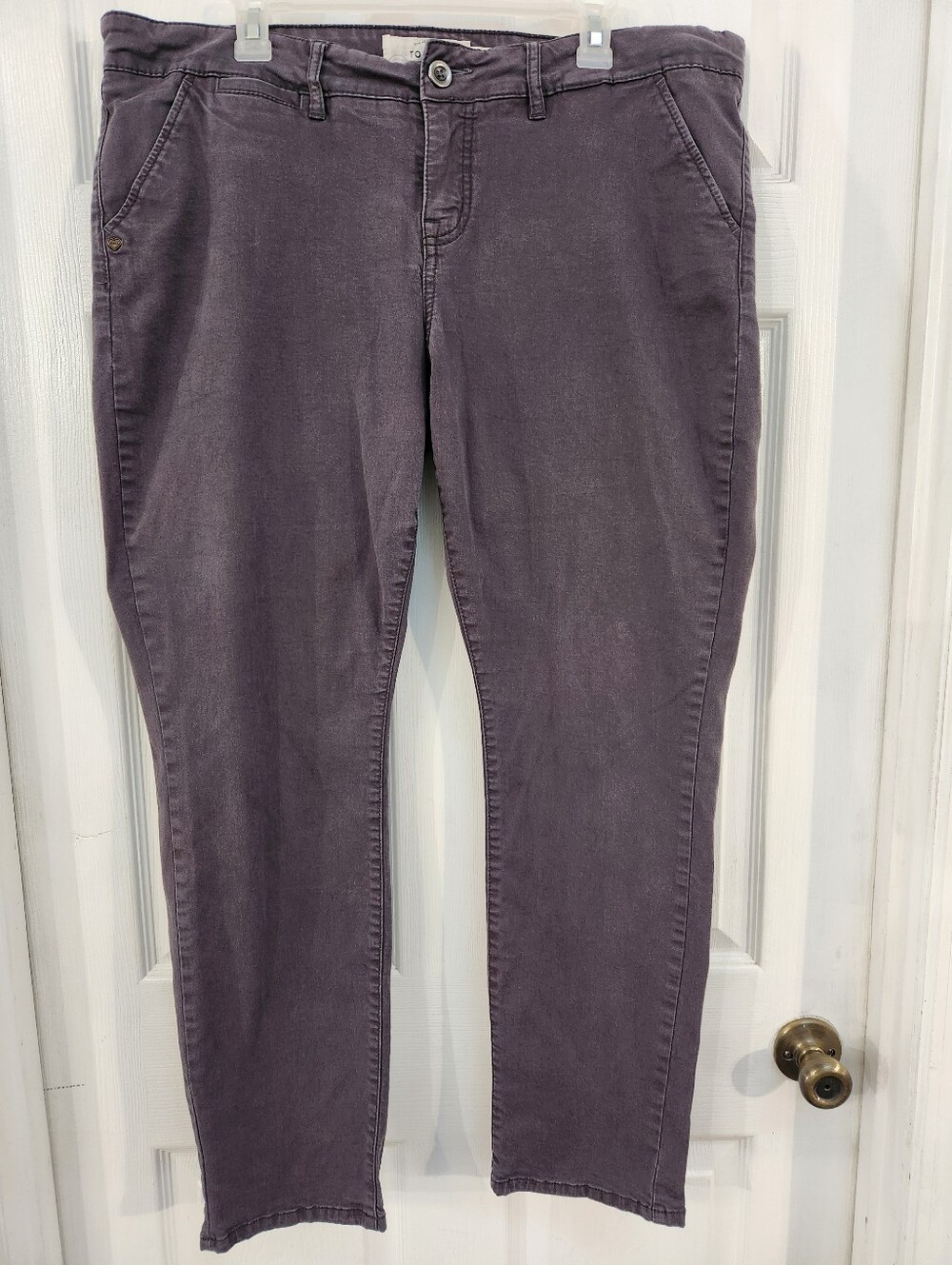 Torrid Skinny Gray Khaki Pants